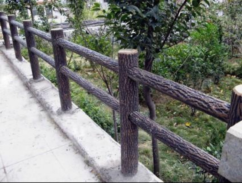 成都仿木水泥栏杆厂家-水泥仿木栏杆的使用情况