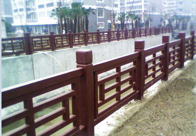 GRC仿木栏杆的优势与安装准备